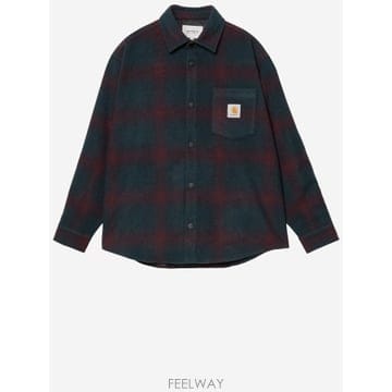 25FW 칼하트 칼하트 Brennan checked 울 셔츠 자켓 I03532434KXX TP57183872