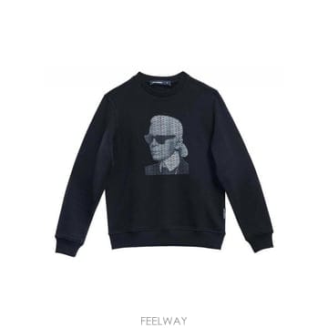 25FW 칼 라거펠트 Karl 페이스 스웨트 셔츠 705031554906990 TP580895620