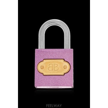 Balenciaga 26SS Balenciaga Padlock shaped pendant 8562142AB3G5286 TP57926SS Balenciaga Padlock shaped pendant 8562142AB3G5286