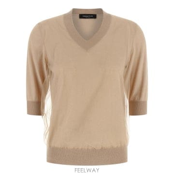 Fabiana Filippi 26SS �ĺ�Ƴ� �ʸ��� Double Layer ������ MAD266F008L9220157 TP5792410226SS �ĺ�Ƴ� �ʸ��� Double Layer ������ MAD266F008L92