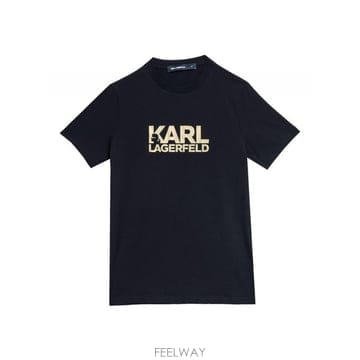 칼 라거펠트 로고 티셔츠 755087554235160 TP580895584