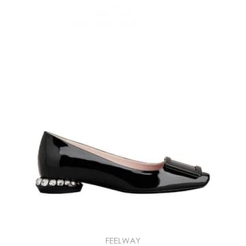 Roger Vivier 24FW ���� ��� ���� ���   Ballerines Strass �� Boucle Recouverte e24FW ���� ��� ���� ���   Ballerines Strass �� Bo