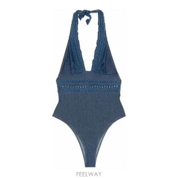 25SS 에르마노설비노 레이스 Detail 스윔 수트 D464Y319DXZ94037 TP570426249