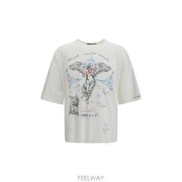 REPRESENT 26FW ��������Ʈ ���� Ƽ���� MLM100999 ANTIQUEWHI CREAM26FW ��������Ʈ ���� Ƽ���� MLM100999 ANTIQUEWHI CREAM