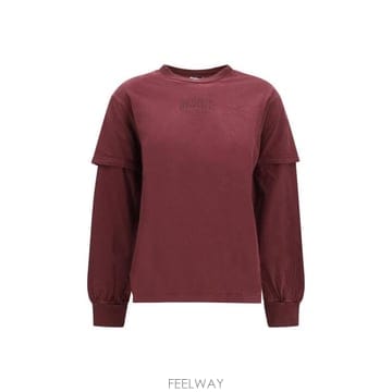 GANNI 26FW ���� �ĵ� Ƽ���� A1050266 431 BORDEAUX26FW ���� �ĵ� Ƽ���� A1050266 431 BORDEAUX