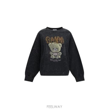 GANNI 26FW ���� �ĵ� Ƽ���� A1060093 252 GREY26FW ���� �ĵ� Ƽ���� A1060093 252 GREY