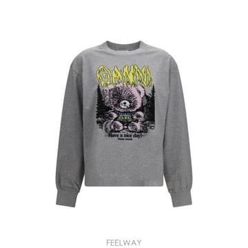GANNI 26FW ���� �ĵ� Ƽ���� A1050306 920 GREY26FW ���� �ĵ� Ƽ���� A1050306 920 GREY