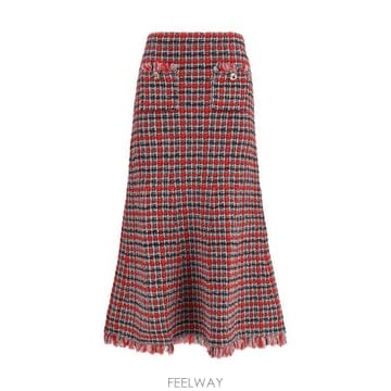 Self Portrait 26FW ���� ��Ʈ����Ʈ ��ĿƮ AW26146MSKR RED26FW ���� ��Ʈ����Ʈ ��ĿƮ AW26146MSKR RED