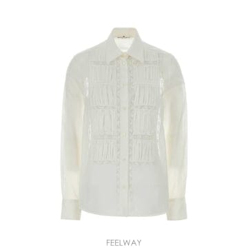 Ermanno Scervino 26SS �������뼳��� CAMICIA COTONE PIZZO D482K703APJBN10602 TP5792226SS �������뼳��� CAMICIA COTONE PIZZO D482K703APJBN