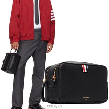 26FW 톰브라운 소프트 페블 그레인 워시백/MAC042A L0105 001