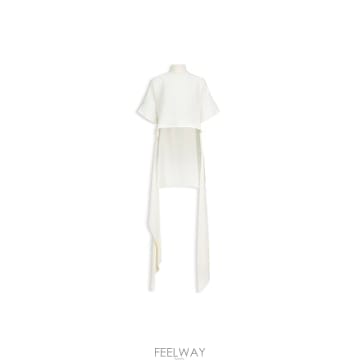 Alaia 26FW �˶��̾� ���Ī ĳ�� ž ũ���� ȭ��Ʈ26FW �˶��̾� ���Ī ĳ�� ž ũ���� ȭ��Ʈ