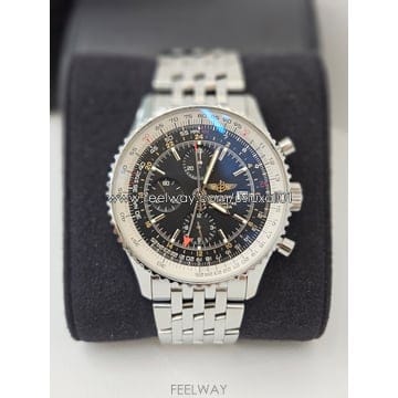 [중고명품 럭스올 울산점]브라이틀링 네비타이머 월드 GMT 46mm A2432212