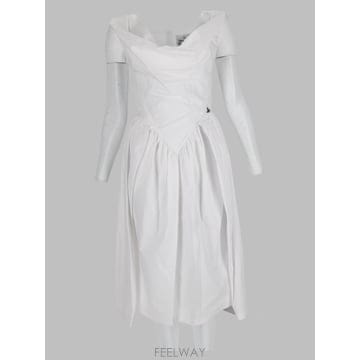 ViVienne westwood 26FW ���ȿ���Ʈ��� ������ �巹�� 1101032Z W009QA401 WHITE26FW ���ȿ���Ʈ��� ������ �巹�� 1101032Z W009QA401