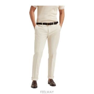 Brunello Cucinelli 26SS ���ڷ� ��ġ�ڸ� PANTALONI IN GABARDINA DI COTONE M289LI1770C626SS ���ڷ� ��ġ�ڸ� PANTALONI IN GABARDINA DI COTON