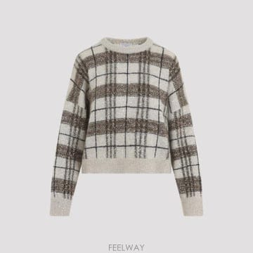 Brunello Cucinelli 26FW ���ڷ� ��ġ�ڸ� üũ ������ MPN570310CCC60 TP57949287226FW ���ڷ� ��ġ�ڸ� üũ ������ MPN570310CCC60 TP57