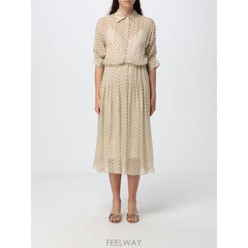 | Other Brand | 26SS Crida Milano Abito chemisier midi in chiffon di seta a26SS Crida Milano Abito chemisier midi in chiffon di s