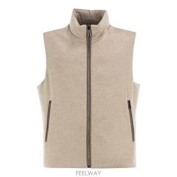 MOORER MOORER FALIERI LS9   Reversible virgin �� �� ĳ�ù̾� gilet MOUGI1MOORER FALIERI LS9   Reversible virgin �� �� ĳ�ù̾� 
