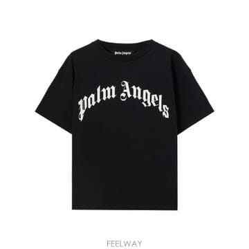 Palm Angels 26SS �ʿ����� T ���� with ����Ʈ �ΰ� PMAA109S26JER00G1003 TP57353575426SS �ʿ����� T ���� with ����Ʈ �ΰ� PMAA109S26JER00G