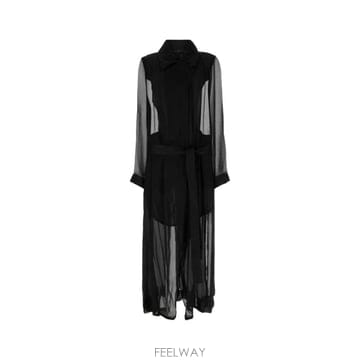 Ann Demeulemeester 23SS �� ����̽��� ���� crepe Georgine Ʈ��ġ ��Ʈ 2301WCO50FA239099 TP5723SS �� ����̽��� ���� crepe Georgine Ʈ��ġ ��Ʈ 230