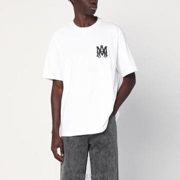 Amiri 26FW AMIRI ȭ��Ʈ ��ư T ���� with �ΰ� ����Ʈ AMJYTE1074CO100 TP579255626FW AMIRI ȭ��Ʈ ��ư T ���� with �ΰ� ����Ʈ AMJYTE1