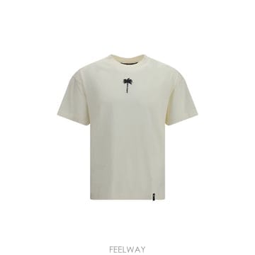 Palm Angels �ؿ� ���¸���� AW26 �� ������ ���� ���ڼ� ����Ʈ Ƽ���� PAMAA001JR008_0310�ؿ� ���¸���� AW26 �� ������ ���� ���ڼ� ����Ʈ Ƽ��