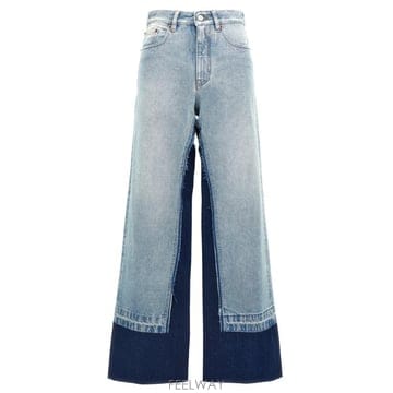 Maison Margiela 25SS �������������� Contrast Insert Jeans S62LB0176S30589981 TP579325SS �������������� Contrast Insert Jeans S62LB0176S30