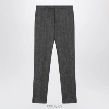 GUCCI 25FW ���� ȭ��Ʈ ���� mouline fabric trousers 850333Z7AXE9024 TP58025FW ���� ȭ��Ʈ ���� mouline fabric trousers 850333Z7