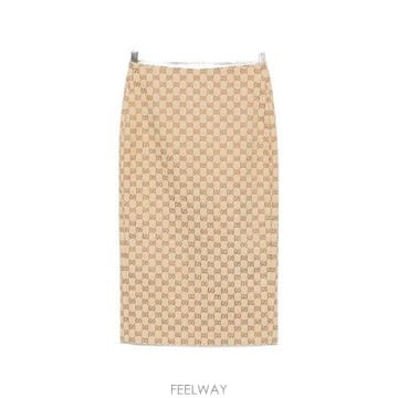 GUCCI �׶�����Ÿ �ؿ� ���� ���� GG COTTON MIDI ��ĿƮ 871391ZAVMM2902�׶�����Ÿ �ؿ� ���� ���� GG COTTON MIDI ��ĿƮ 871391