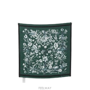 GUCCI �׶�����Ÿ �ؿ� ���� ���� PRINTED SILK FOULARD A007EE3G0093000�׶�����Ÿ �ؿ� ���� ���� PRINTED SILK FOULARD A007EE3