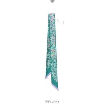 GUCCI �׶�����Ÿ �ؿ� ���� ���� PRINTED SILK FOULARD 7831893G0013971�׶�����Ÿ �ؿ� ���� ���� PRINTED SILK FOULARD 7831893