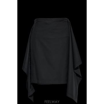 Alexander Mcqueen 26FW �˷���� ���� Pleated ��ĿƮ with an asymmetric �� 864007QRADF10026FW �˷���� ���� Pleated ��ĿƮ with an asymmetric 