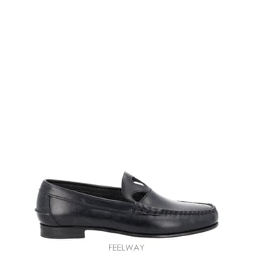 HEREU 26SS HEREU MOCCASIN WITH �� �ƿ� DETAIL ANANWFS260011BLACK TP5726SS HEREU MOCCASIN WITH �� �ƿ� DETAIL ANANWFS260011B