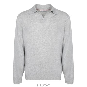 Brunello Cucinelli 26FW ���ڷ� ��ġ�ڸ� �� sleeves, ���� collar, regular ��  M22203805CK726FW ���ڷ� ��ġ�ڸ� �� sleeves, ���� collar, regula