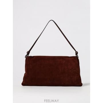 STAUD 25FW STAUD Borsa a spalla Wally in pelle scamosciata Staud 325FW STAUD Borsa a spalla Wally in pelle scamosciata S