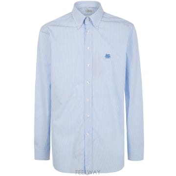 ETRO 26SS Etro Camicia Fendi in cotone a righe MRIB000499TR5B0S8426SS Etro Camicia Fendi in cotone a righe MRIB000499TR