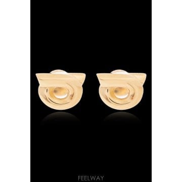 Ferragamo ����䷹ ��󰡸� Earrings with �ΰ� 760697NEWGAN10D770395ORO TP578983����䷹ ��󰡸� Earrings with �ΰ� 760697NEWGAN10D77
