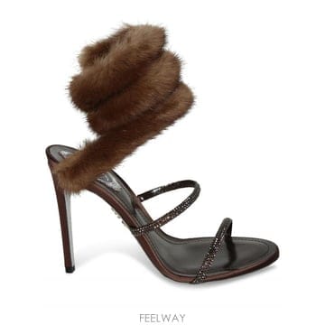 | Other Brand | 26FW ����ī������ ���� crystal straps  High stiletto ��  Mink fur de26FW ����ī������ ���� crystal straps  High stiletto
