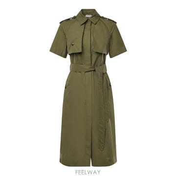 Burberry 26SS Burberry ��ư Poplin Ʈ��ġ �巹�� 8117709 TP57166123526SS Burberry ��ư Poplin Ʈ��ġ �巹�� 8117709 TP5716