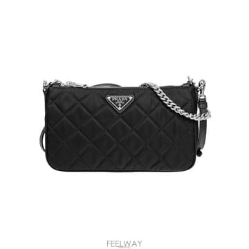 PRADA ����� 26SS �ﰢ�ΰ� ���Ϸ� ���� ���&ũ�ν��� ���� 1BH026 2AS3 F0002����� 26SS �ﰢ�ΰ� ���Ϸ� ���� ���&ũ�ν��� ���� 1B