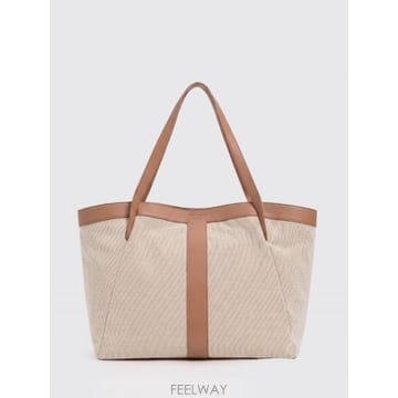 | Other Brand | 26SS Ʈ�� �� Borsa a spalla in canvas e pelle Twinset 261TD853026SS Ʈ�� �� Borsa a spalla in canvas e pelle Twinset 