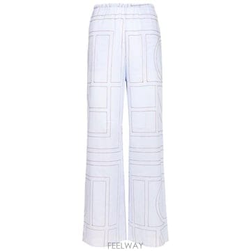 Toteme 26FW Toteme Monogram ��ư blend pj bottoms 243WRB1092FB023920626FW Toteme Monogram ��ư blend pj bottoms 243WRB1092F