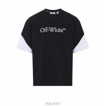 Off White 26FW ����ȭ��Ʈ ���� Ƽ���� OMAA120F26JER01D 100 Black26FW ����ȭ��Ʈ ���� Ƽ���� OMAA120F26JER01D 100 Black