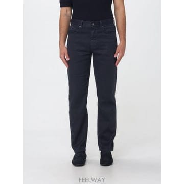 Zegna 26SS ������ Pantaloni 5 tasche Zegna in misto lino e cotone 50826SS ������ Pantaloni 5 tasche Zegna in misto lino e c
