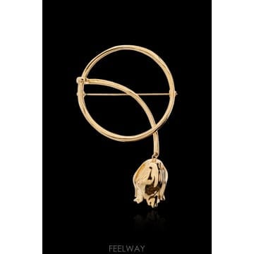 Chloe 26FW chloe Brass brooch Tulip CH26WJC03CB79DC TP58116998826FW chloe Brass brooch Tulip CH26WJC03CB79DC TP581169