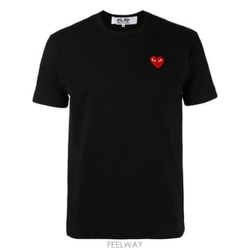 Comme des Garcons 26FW �ĵ������� ���� ��Ʈ Ƽ���� P1T108 BLACK26FW �ĵ������� ���� ��Ʈ Ƽ���� P1T108 BLACK
