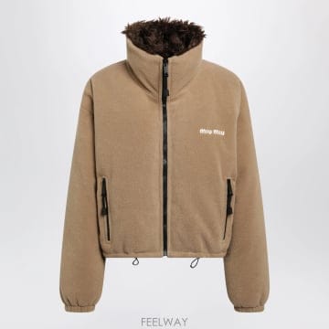 Miu Miu 26FW �̿�̿� Camel Fleece �ٿ� ���� ML1147OOO17OQF0040 TP58027465926FW �̿�̿� Camel Fleece �ٿ� ���� ML1147OOO17OQF004