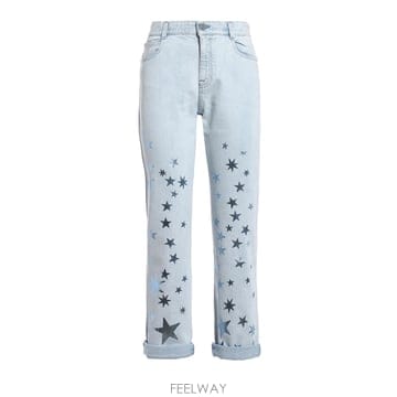 Stella McCartney 18SS ���ڶ� ��īƮ�� Glowing ��Ÿ ����Ʈ boyfriend jeans 475499SKH05430018SS ���ڶ� ��īƮ�� Glowing ��Ÿ ����Ʈ boyfriend jea