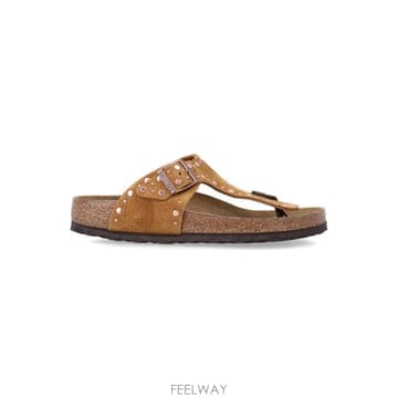 Birkenstock 26SS BIRKENSTOCK Birkenstock Gizeh Rivet mink suede ���� 26P1026SS BIRKENSTOCK Birkenstock Gizeh Rivet mink suede ��