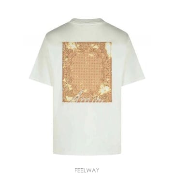 Amiri 25FW AMIRI BLEACH BANDANA PATCH TEE AMJYTE1197IVORY TP57926125FW AMIRI BLEACH BANDANA PATCH TEE AMJYTE1197IVORY TP