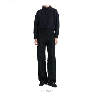 Cecilie Bahnsen 26FW ���Ǹ����ݼ� ���� ��Ʈ ������ 226KNI51005BLACK TP58021235526FW ���Ǹ����ݼ� ���� ��Ʈ ������ 226KNI51005BLACK TP